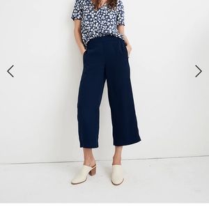 Madewell tall Huston pull on crop pants